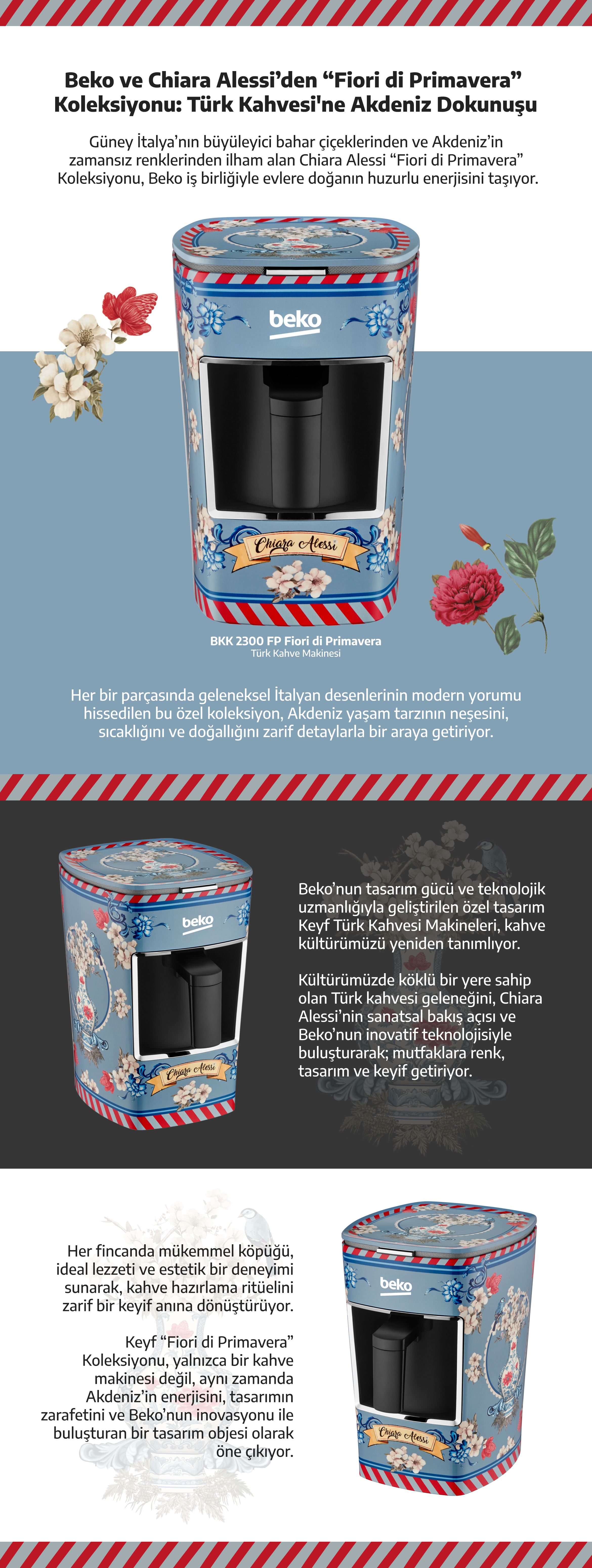 Chiara Alessi BKK 2300 FP Fiori di Primavera